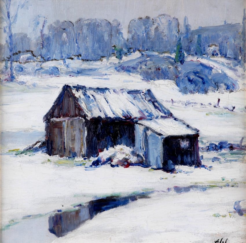 Vermont Snow by Henry Hammond AHL 