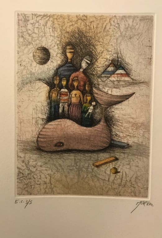 Whale Study by Moshe Malka 