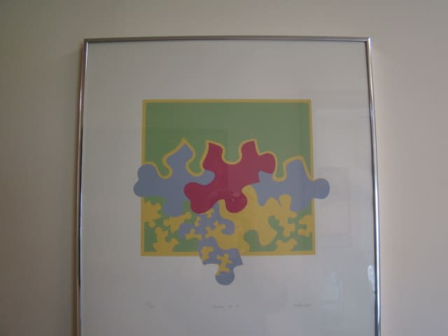 Jigsaw #4, ed 23/50 by Jim McLean 