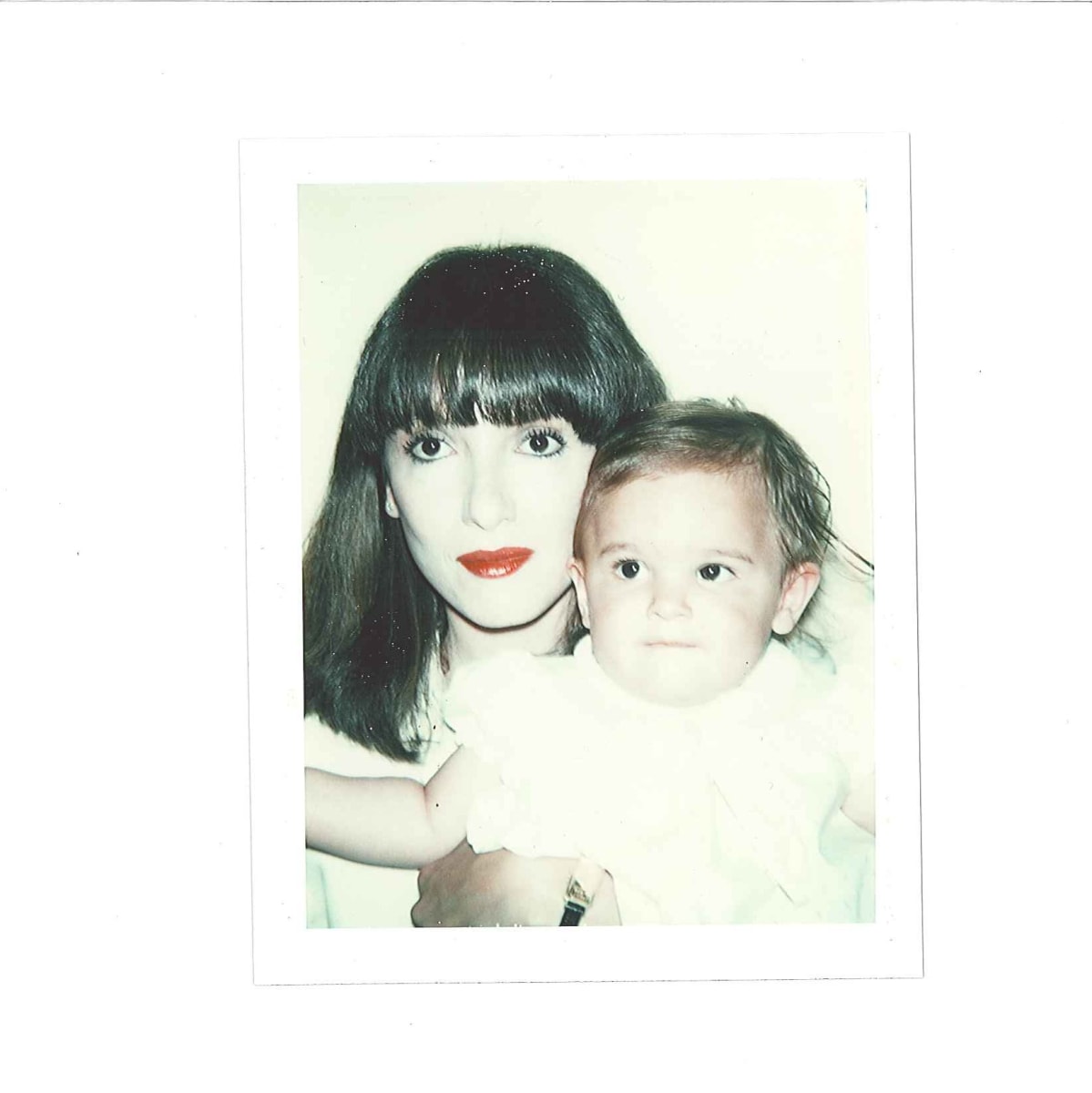 Barbara and Clary MolaskyValentino and Unidentified Woman, 8/1975 by Andy Warhol 