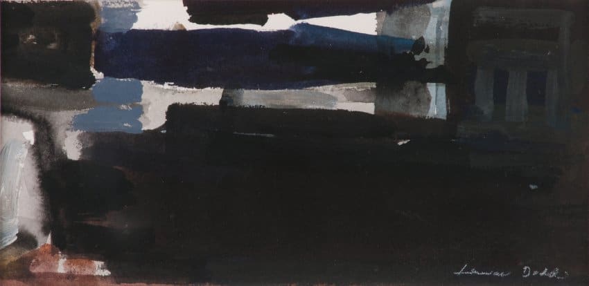 Study in Blacks and Greys by Lamar Dodd 