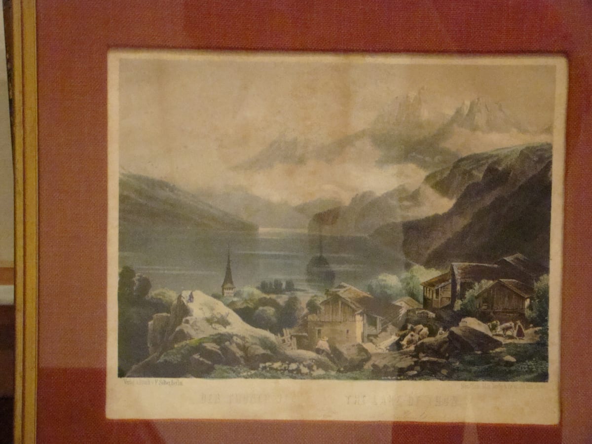 Der Thuner See by F. Silber 