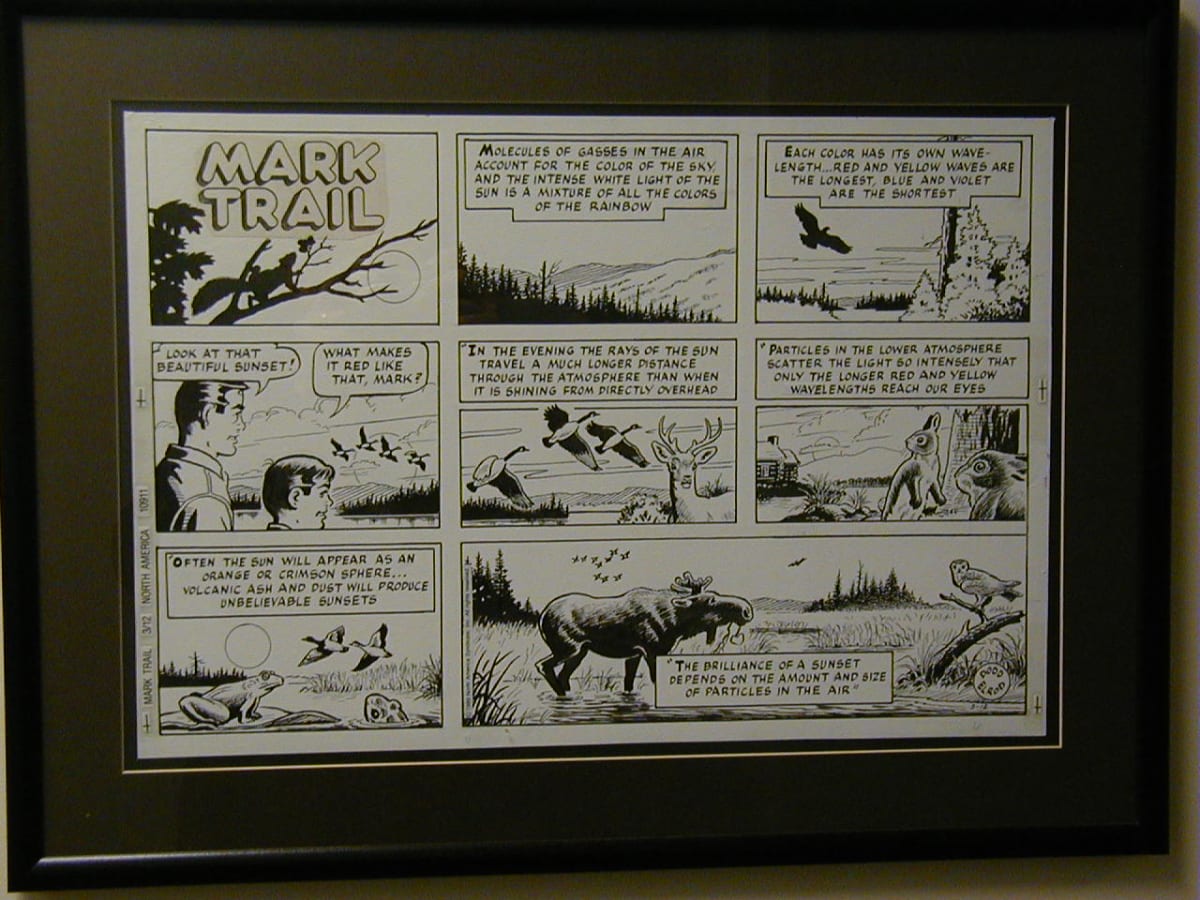 Mark Trail Original Cartoon by Jack Elrod 