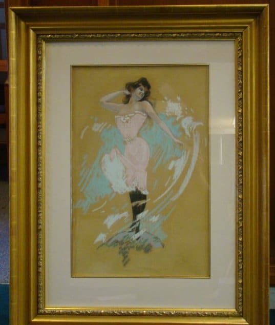 Girl in Pink by Albert S. Cox 
