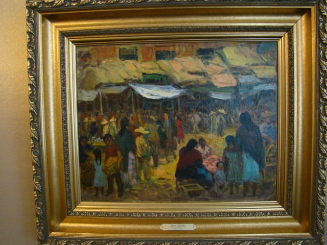 Street Market by Albert Abramovitz 