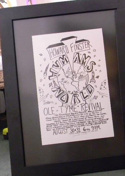 Humans of the World by Howard Finster 