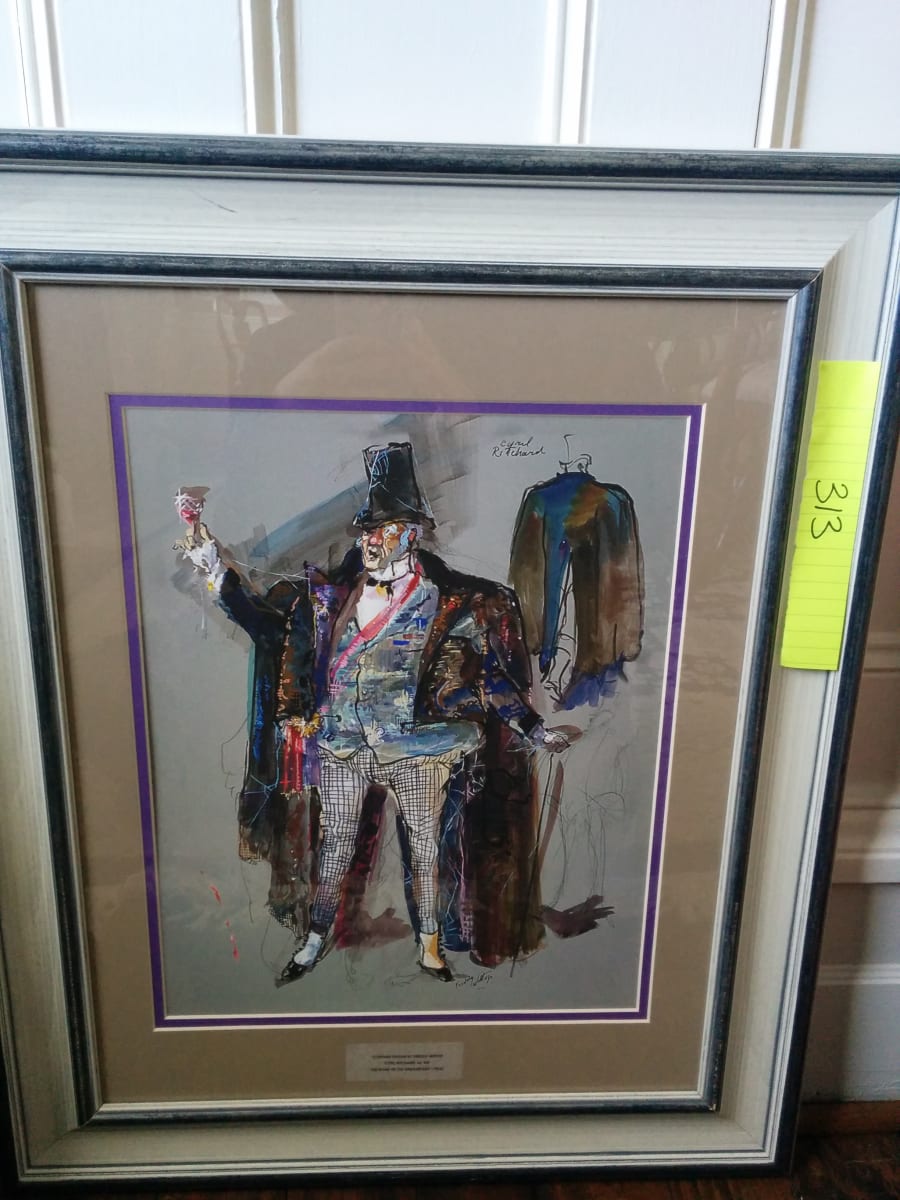 Costume Design for Cyril Ritchard as 'Sir', The Roar of the Greasepaint' by Freddy Wittop 