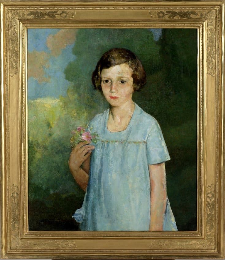 Charlotte by Charles W. Hawthorne 