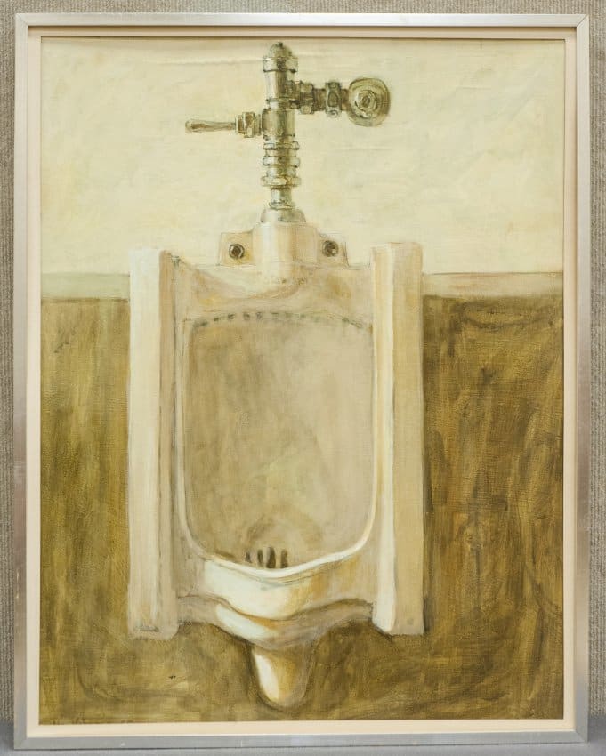 Portrait of a Urinal by Hank Virgona 