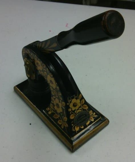 Decorative Black Embosser by Maker Unknown 