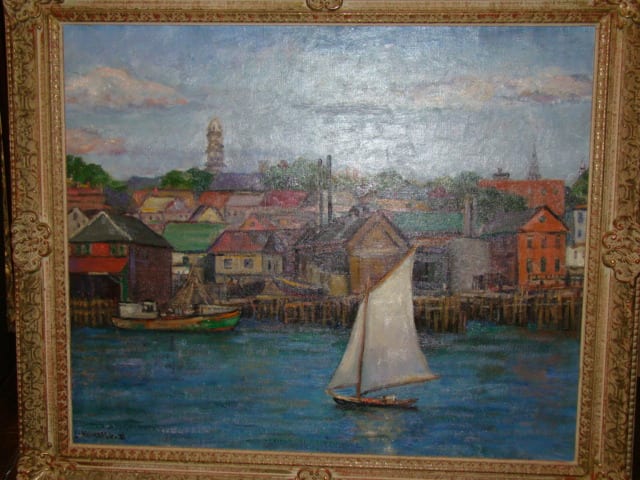 East Gloucester, MA by Louis Kronberg 