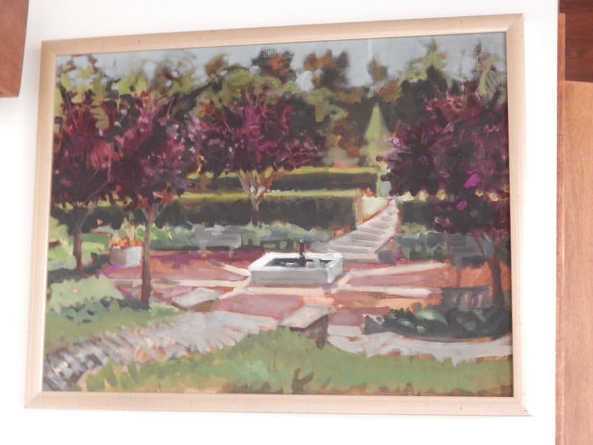 Plum Trees by Mary Grigonis 