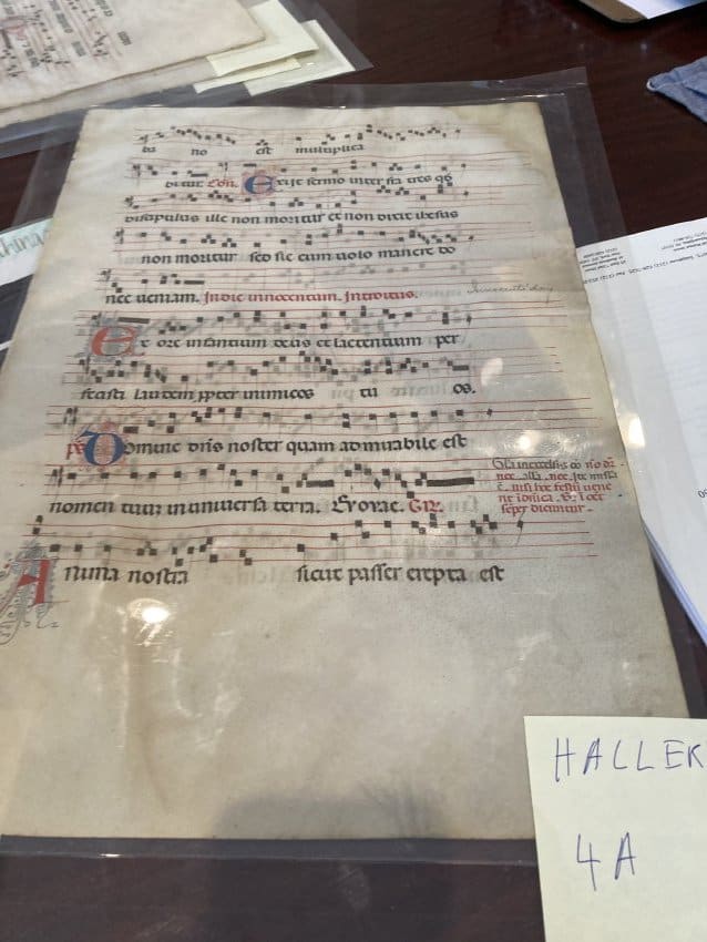 Tuscan Illuminated Manuscript by Unknown 