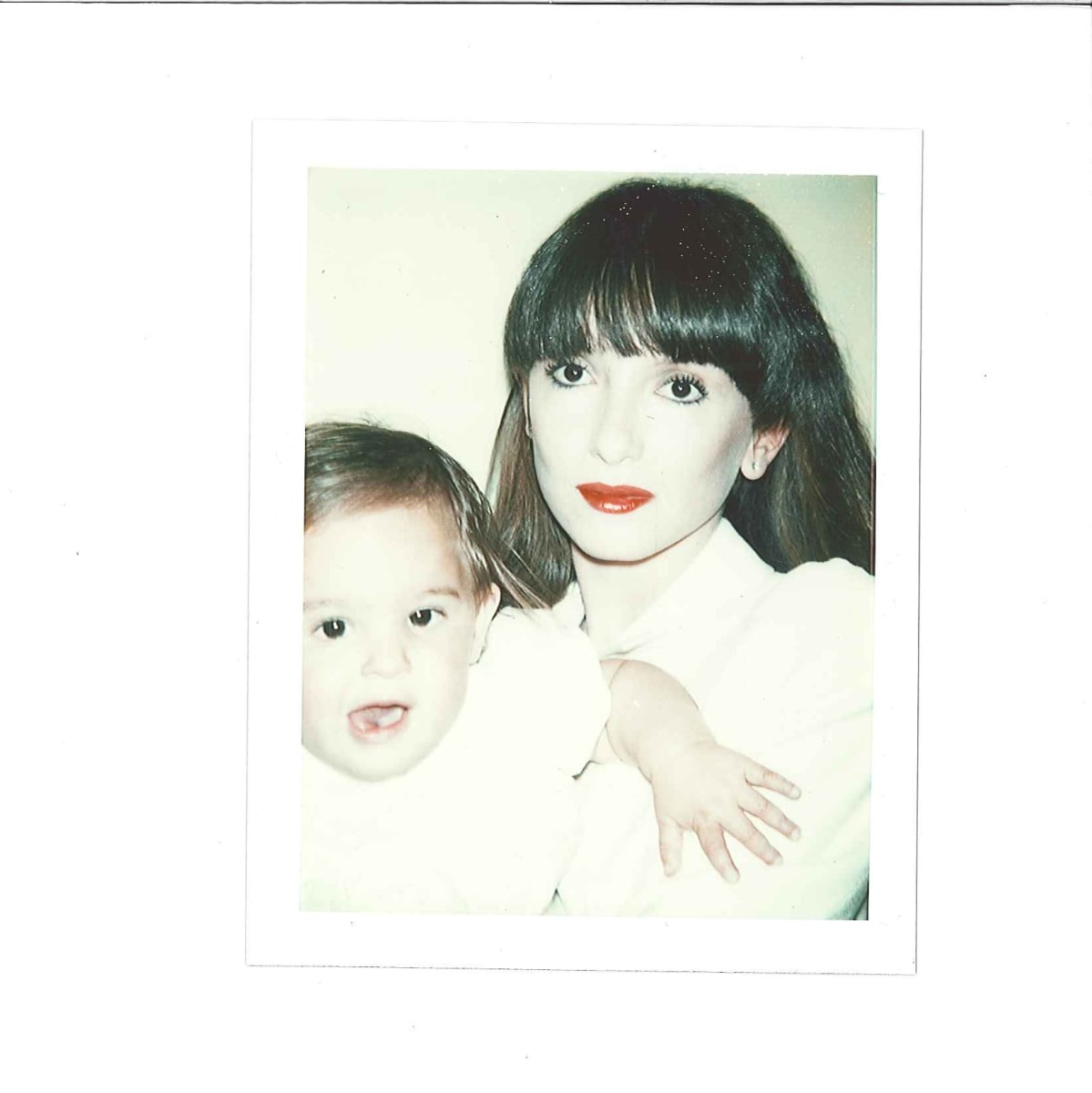 Barbara and Clary MolaskyValentino and Unidentified Woman, 8/1975 by Andy Warhol 