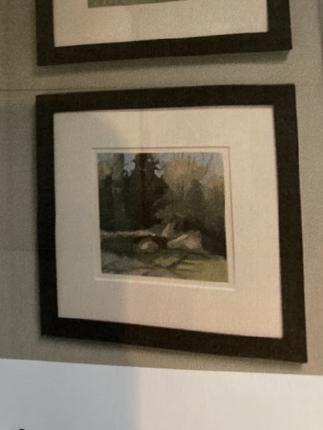 Untitled (landscape) by Artist unknown 