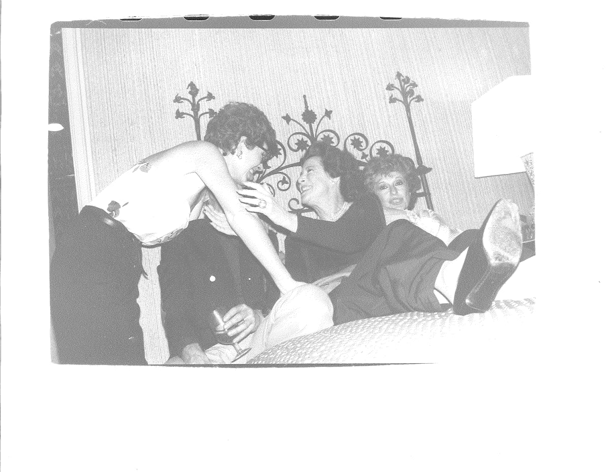 Kitty Carlisle Hart, Unidentified Man and Women
Musto, Michael and McMullen, Patrick, Undated by Andy Warhol 