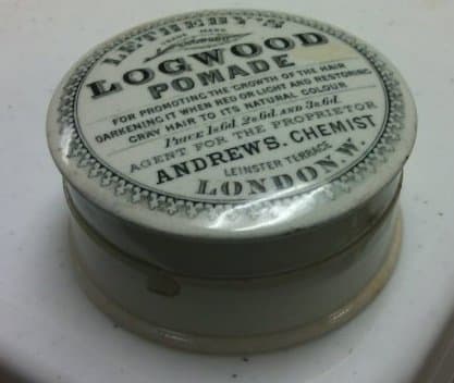 Letheby's Logwood Pomade Jar by Maker Unknown 