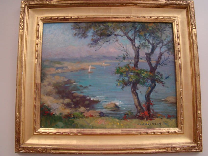 Coastal Scene - Summer by Marguerite Stuber Pearson 