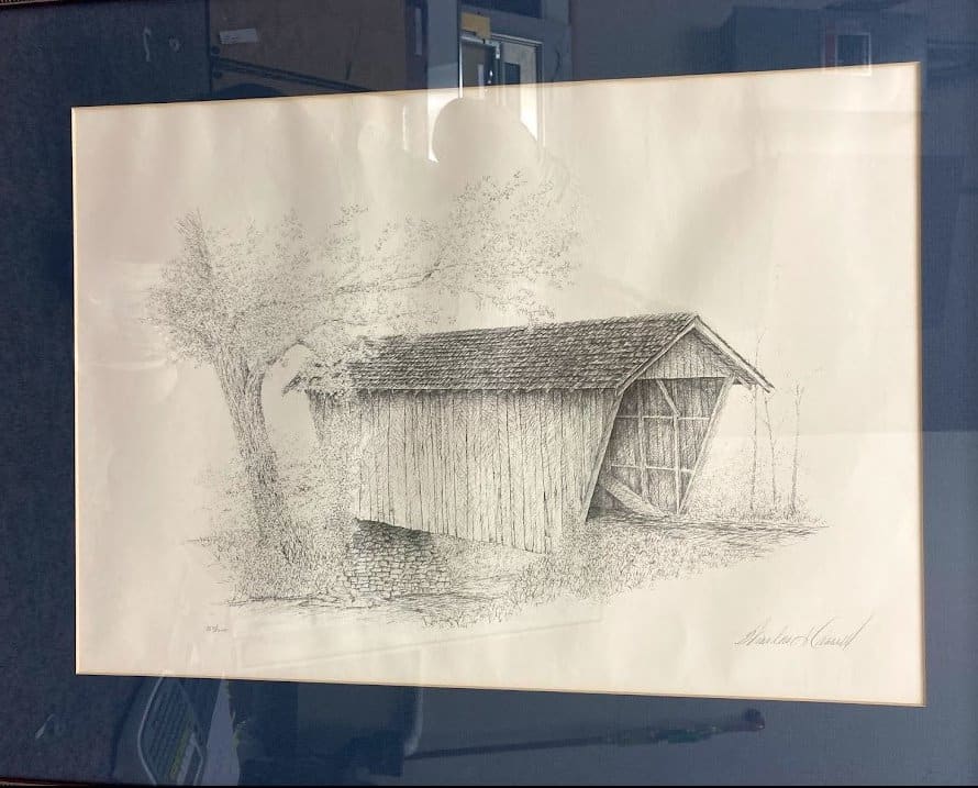 Covered Bridge by Wyn Cranell 