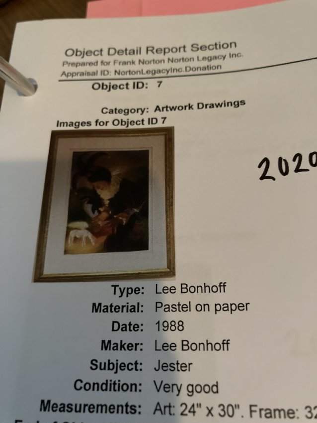 Untitled (Jester) by Lee Bonhoff, Image 1.