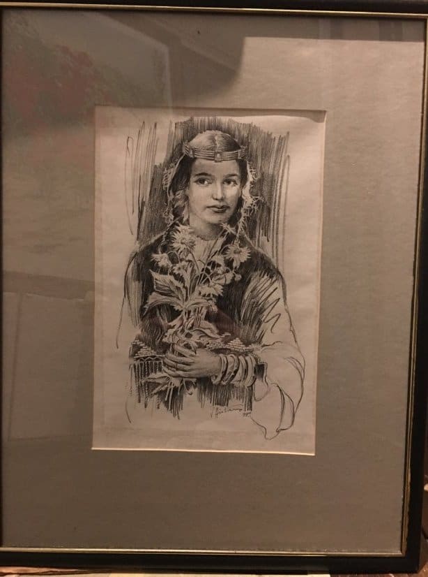 Meitenes Portrets (The Portrait of a Girl) by Viestarts Aistars 