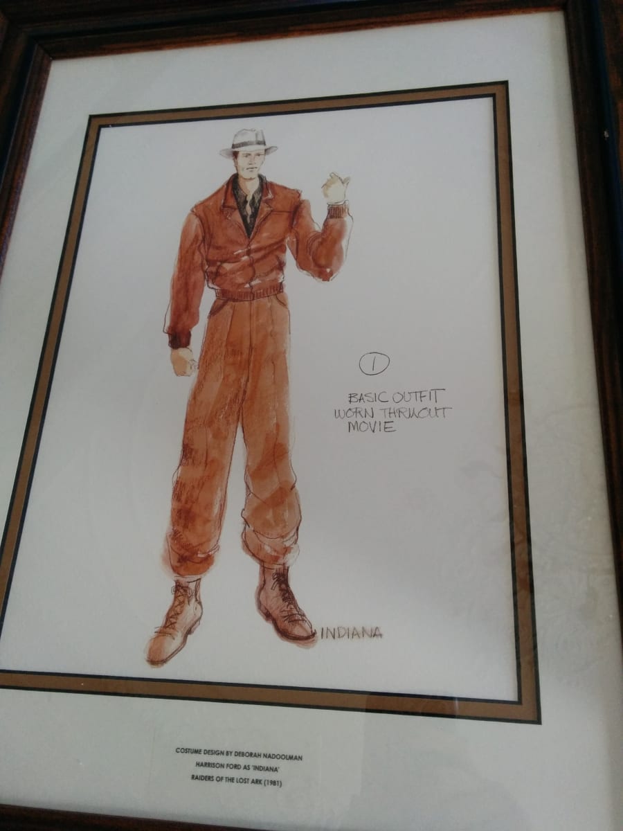 Costume Design for Harrison Ford as 'Indiana', Raiders of the Lost Ark by Deborah Nadoolman 