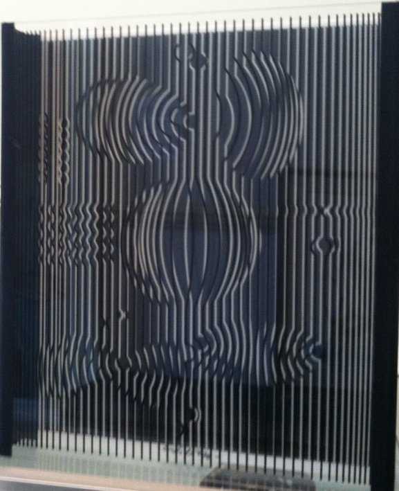 Optical Illusion- B&W by Unknown, Image 1.