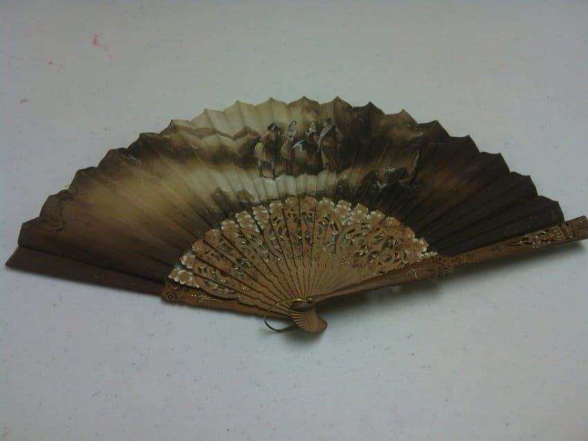 Hand Painted Fan 