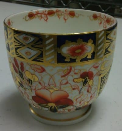 Sugar Bowl with Imari Design by Maker Unknown 