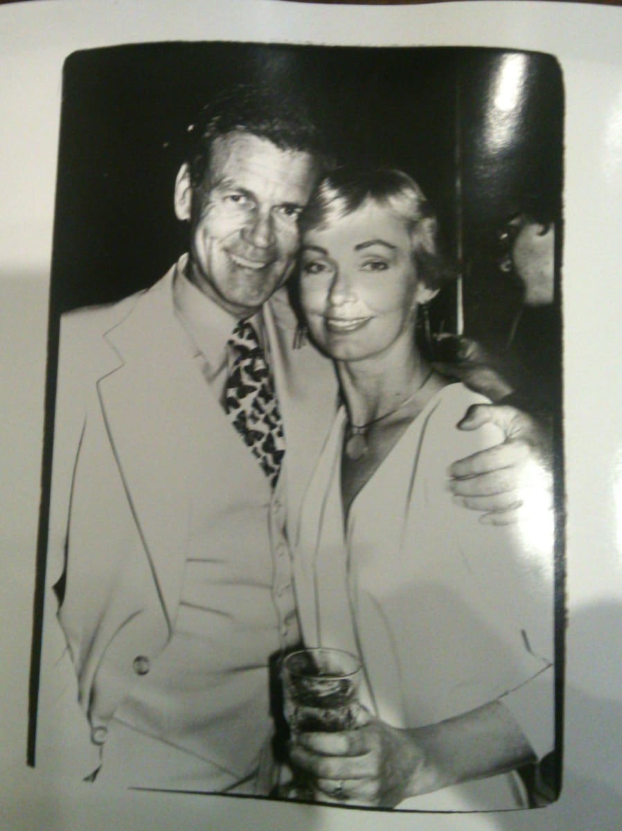 Don Murray and Unidentified Woman by Andy Warhol 