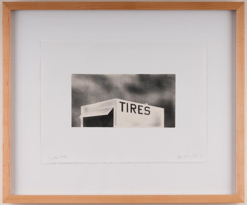 Tires by Ed Ruscha 