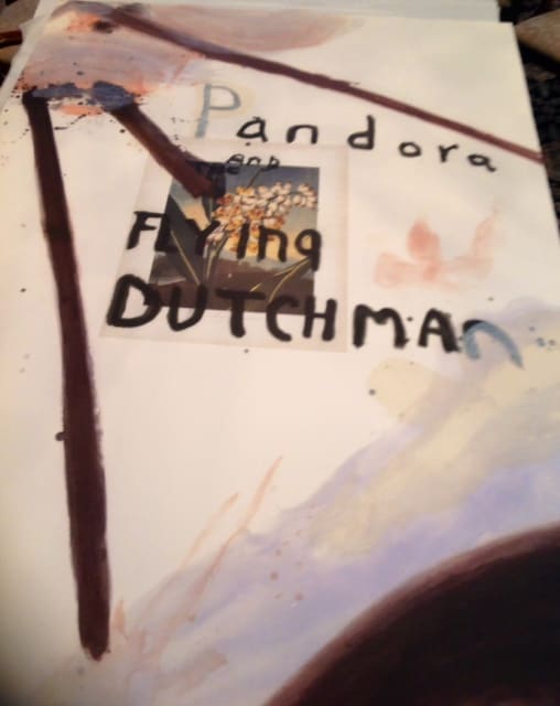 Pandora and the Flying Dutchman (orchid) by Julian Schnabel 