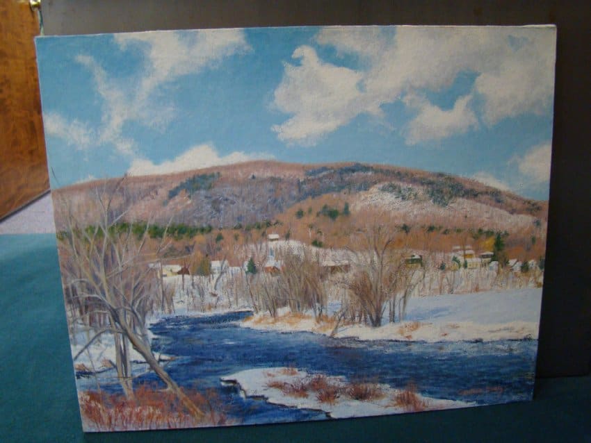 Winter, 1982, Perkinson, Vermont by Candace Lovely 