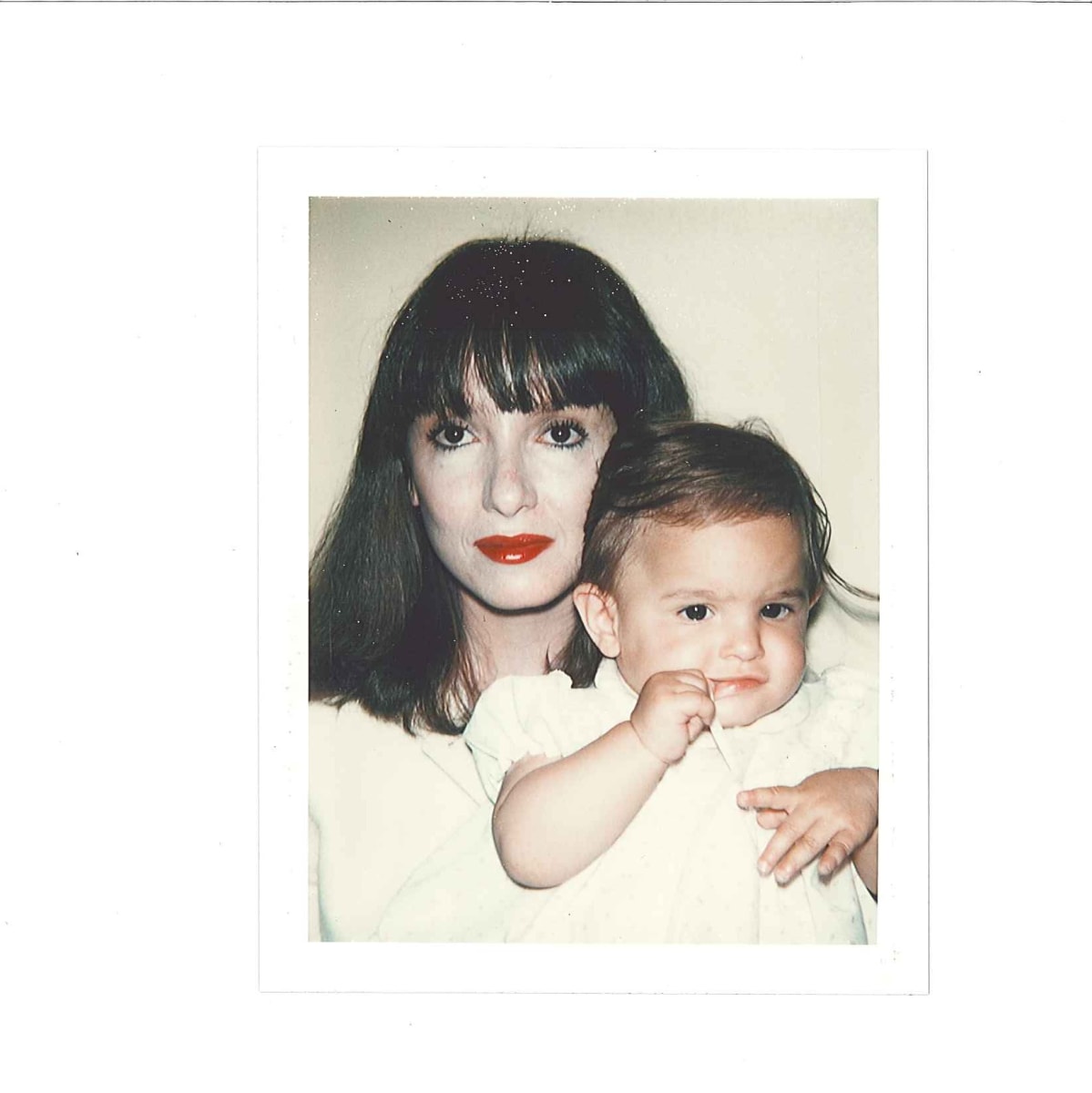 Barbara and Clary MolaskyValentino and Unidentified Woman, 8/1975 by Andy Warhol 