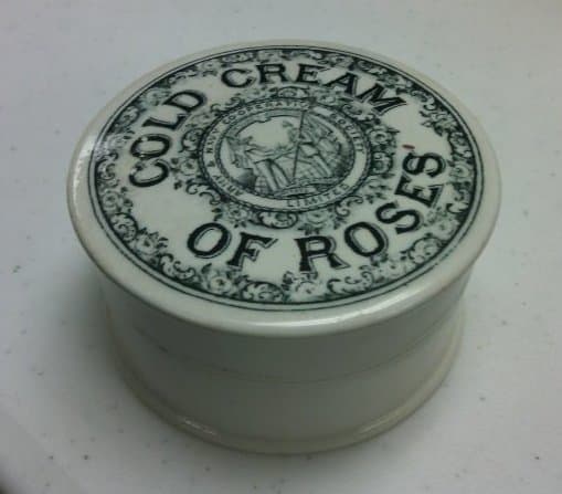 Cold Cream of Roses Pomade Jar by Maker Unknown 