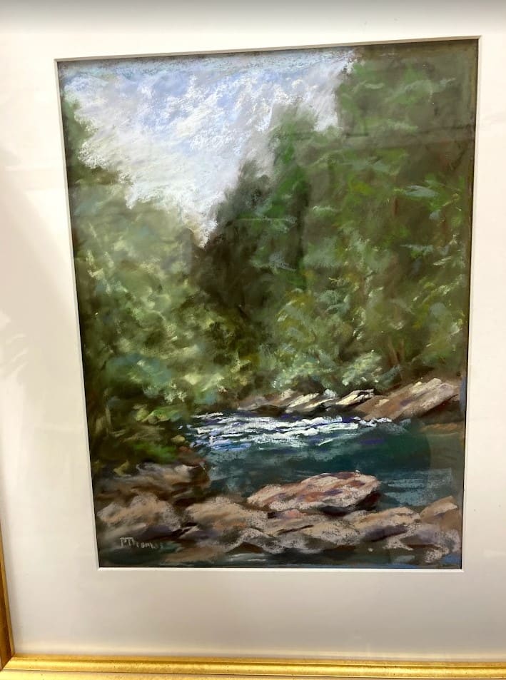 Untitled (landscape) by P. Thomas 