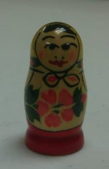 Small Wooden Doll 