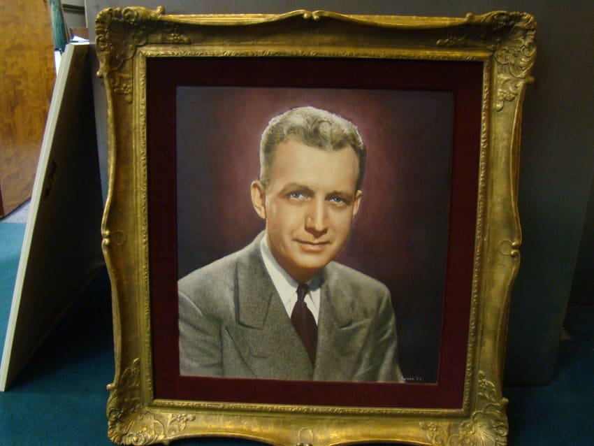 Unknown title (Portrait of Man) by Lynch 