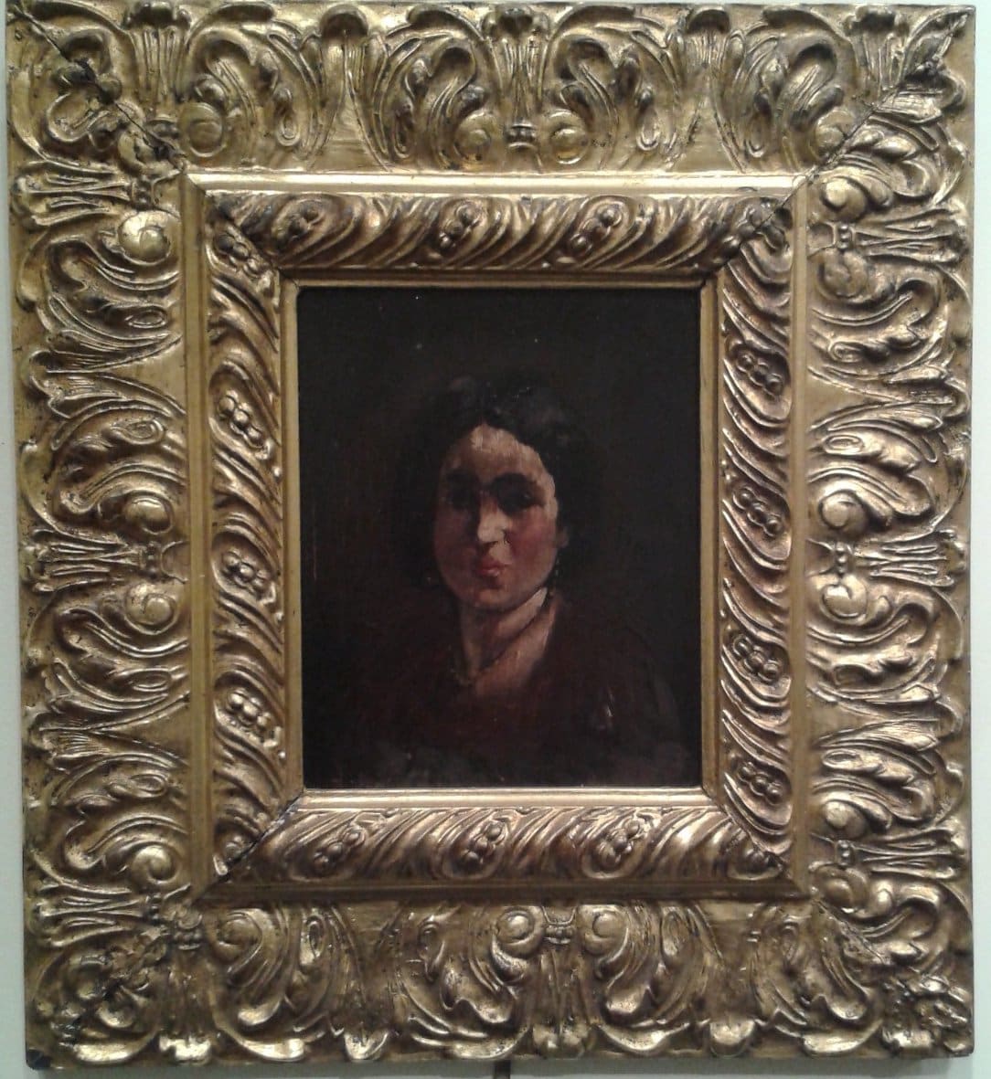 Young Woman by Frank Duveneck, Image 1.