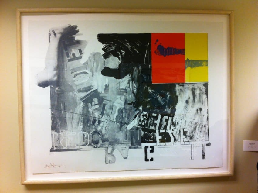 Passages I by Jasper Johns 