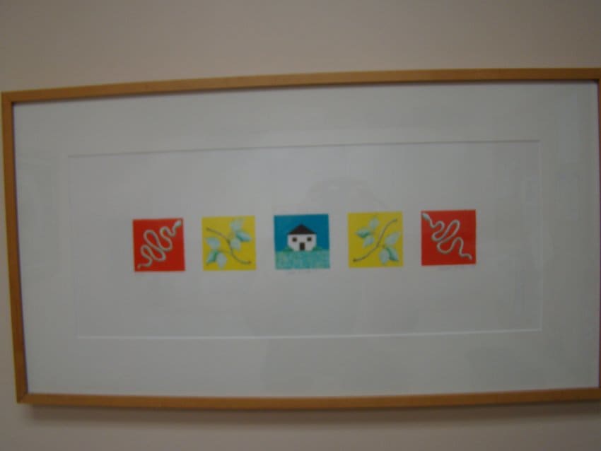 House & Garden 1 by Barbara Schreiber 