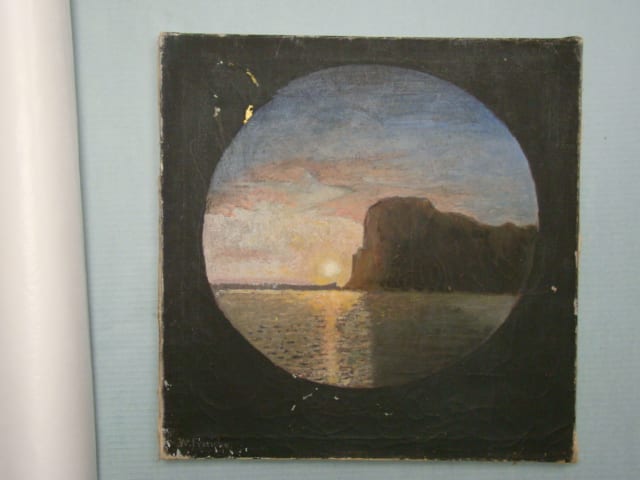 Untitled (View of Rock of Gibralter) 