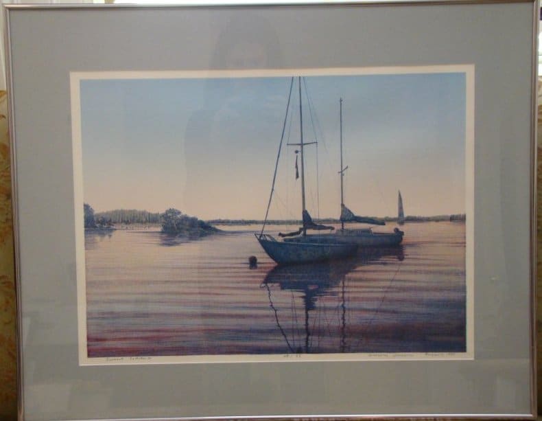 Sunset Solitude by Gregory Johnson 