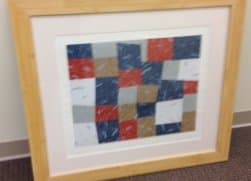 Flight/Fields by Howardena Pindell, Image 1.