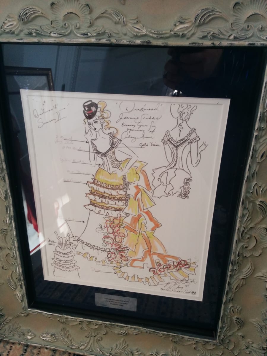 Costume Design for Kim Dickens as 'Joanie Stubbs' Deadwood by Janie Bryant 