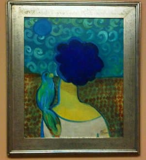 Blue Hair by Cristina Fernandez-Lyon 