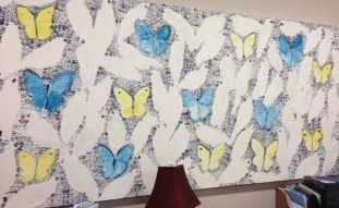 Morpho by Hunt Slonem 