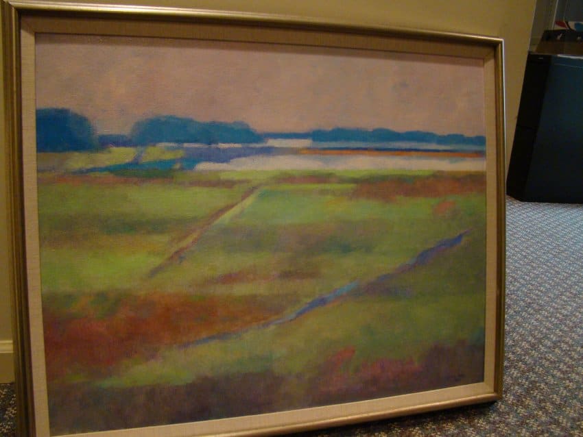 Inlet Marsh, Maine, 1999 by George Cress, Image 1.