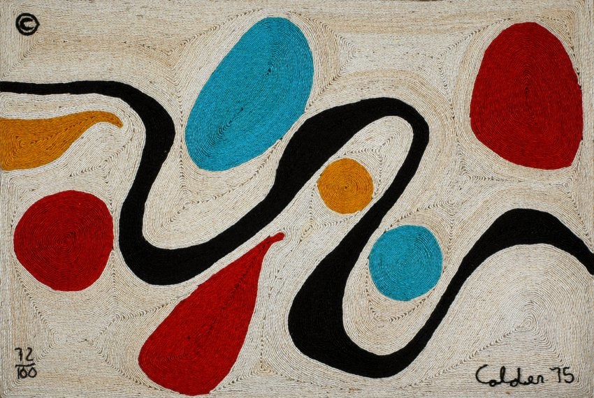 Turquoise by Alexander Calder 