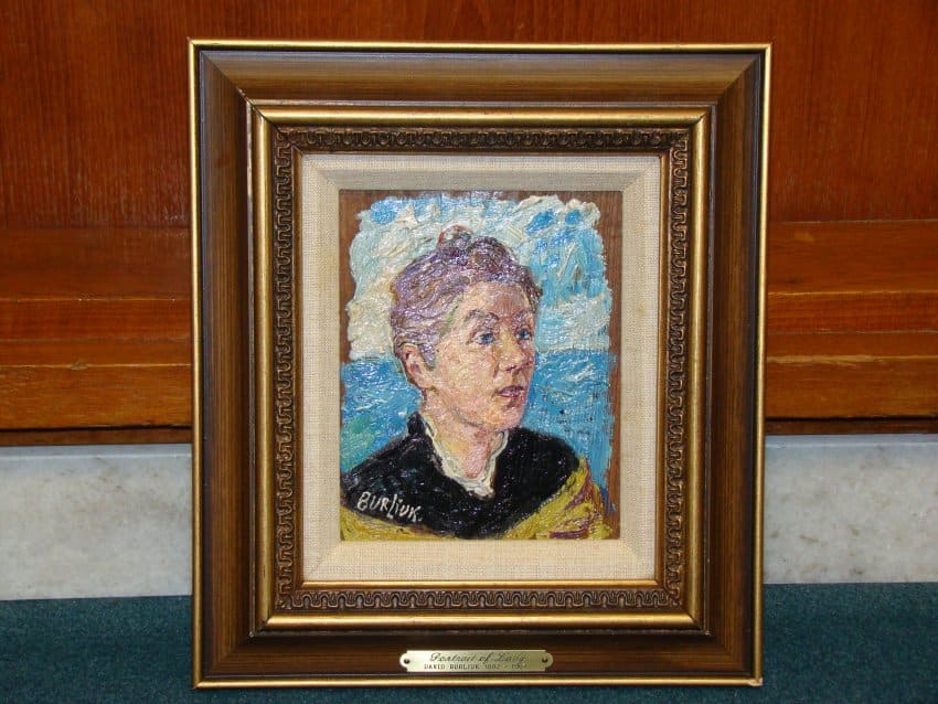 Portrait of a Lady by David Burliuk 